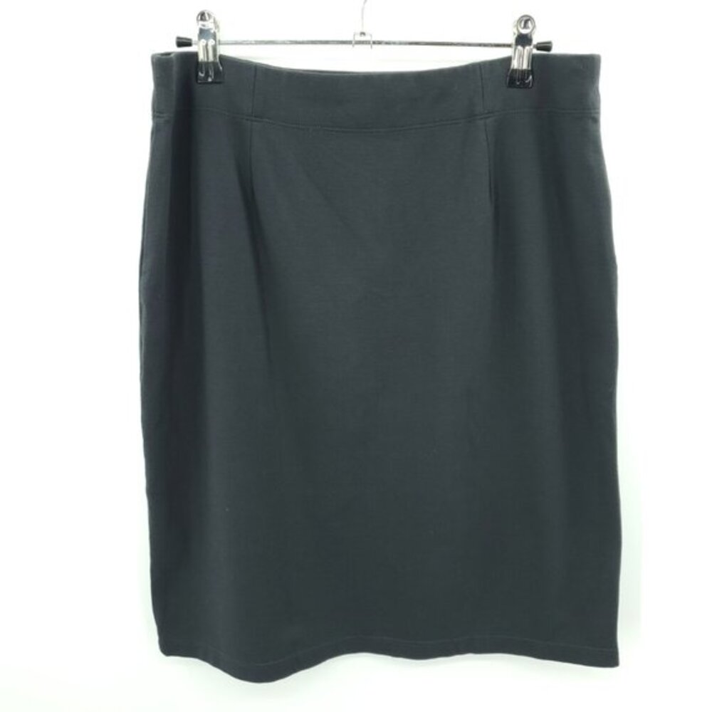 Eileen Fisher Pull On Pencil Skirt PM Gray
